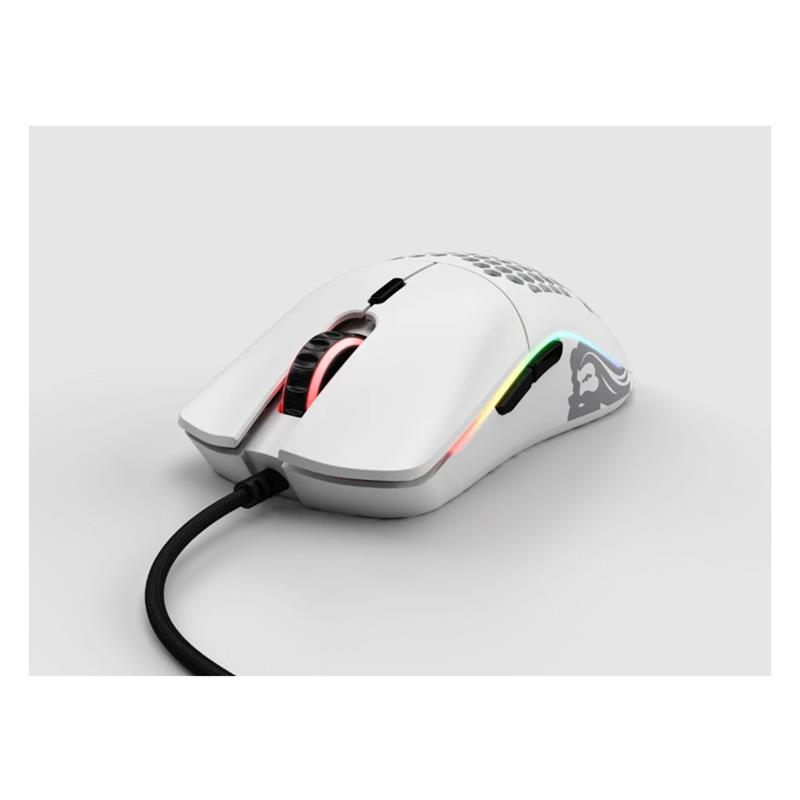 Glorious Model O Gaming Mouse, Matte White(Open Box)