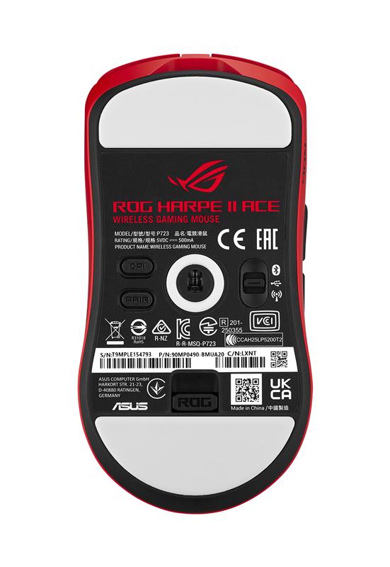 ASUS P723 HARPE II ACE Gaming Mouse - Red - Canada Computers & Electronics