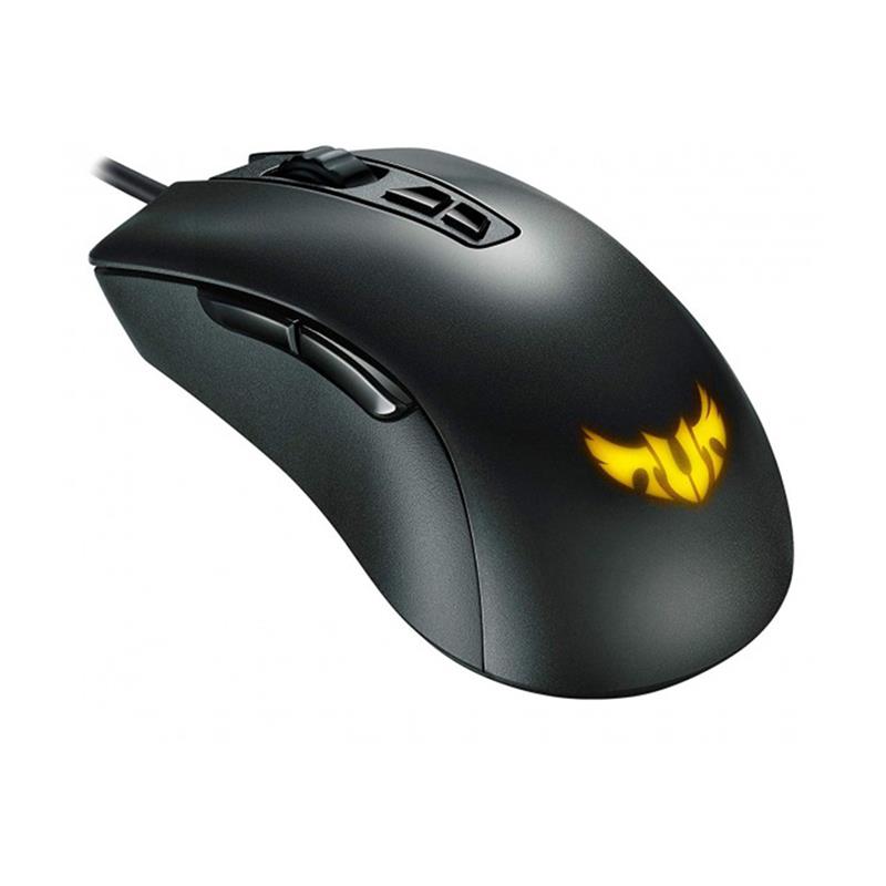 ASUS TUF Gaming M3 Gaming Mouse,Wired,Optical,Gray,200 dpi - 7000 dpi,1 Year Warranty (P305 TUF GAMING M3)