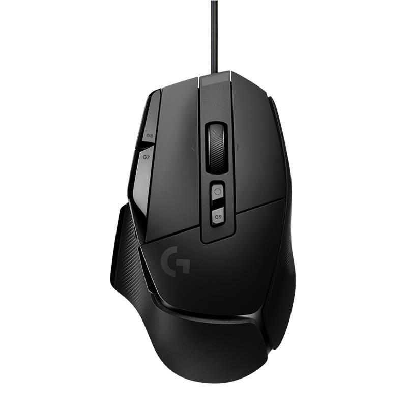 LOGITECH G502 X Wired Gaming Mouse - LIGHTFORCE hybrid optical-mechanical primary switches - Black(Open Box)