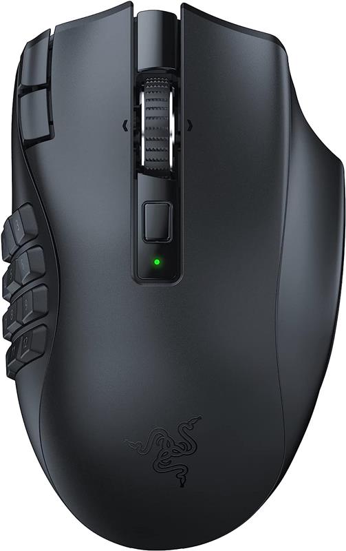 RAZER Naga V2 HyperSpeed - Wireless MMO Gaming Mouse