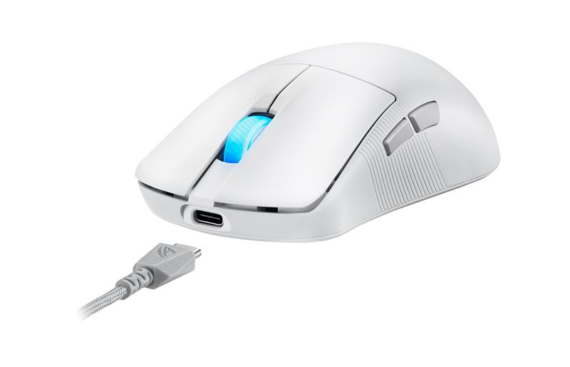 ROG HARP ACE MINI 8kブースター付き ASUS ROG Harpe Ace Mini Wireless Gaming Mouse-White - Canada