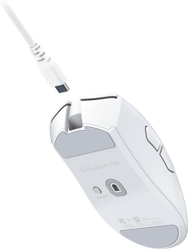 RAZER DeathAdder V4 Pro Wireless Gaming Mouse - White - Canada