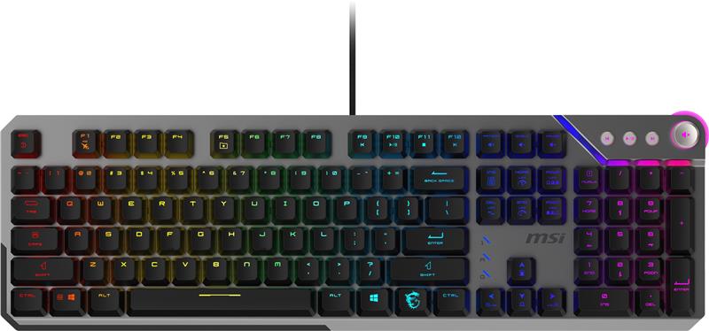 MSI Strike 600 Silent US - Mechanical Keyboard- Black