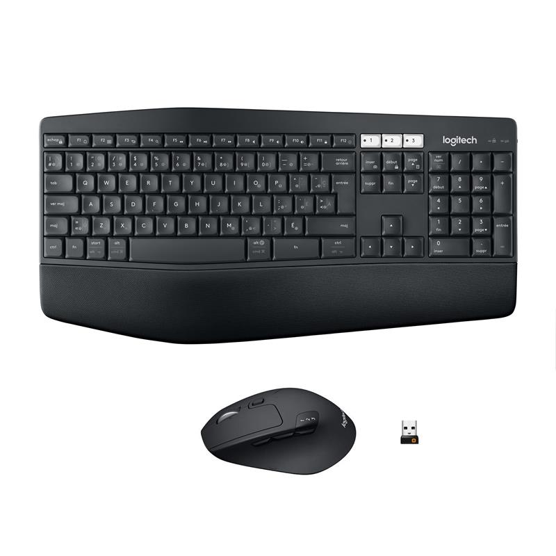 Logitech (MK850 Performance) - Ensemble clavier + souris sans fil FR