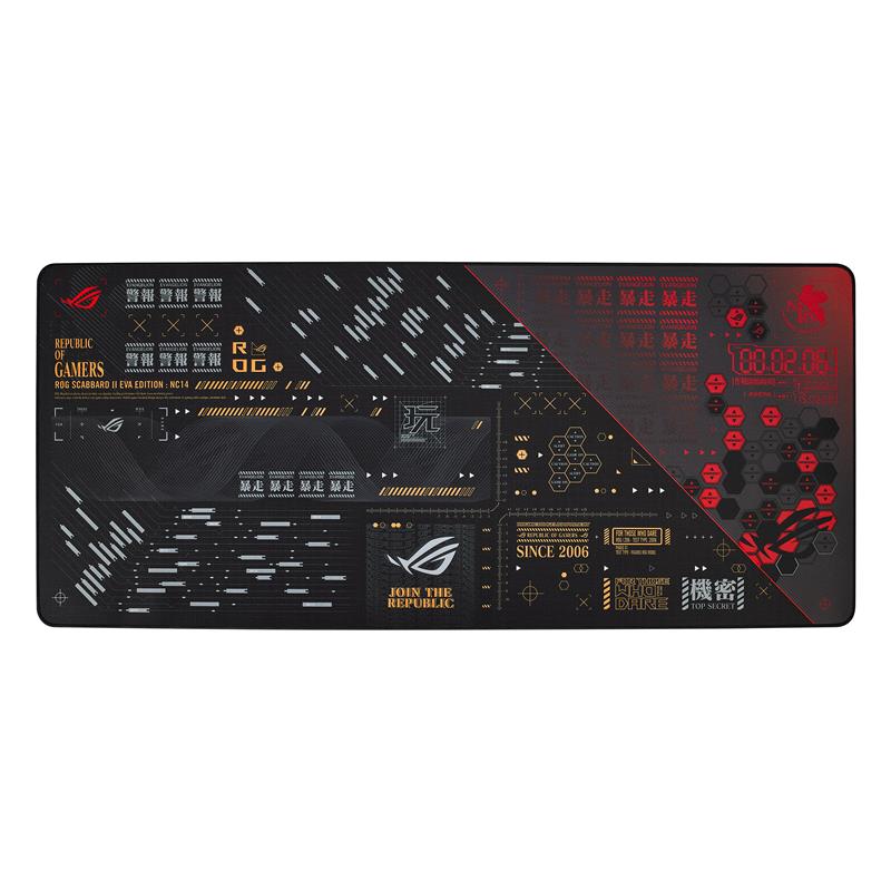 Tapis de souris de jeu ASUS NC14 ROG SCABBARD II ÉDITION Evangelion