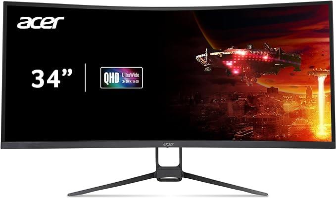 Acer Nitro 34" UWQHD Curved 240Hz 0.5ms (GTG) Gaming Monitor