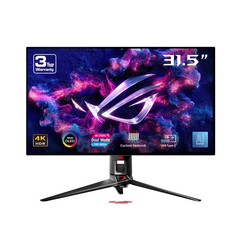 ASUS ROG Swift 32" 4K 3840x2160 WOLED 240Hz 0.03ms(GTG) Gaming Monitor