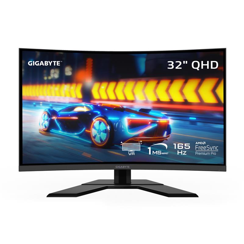 GIGABYTE G32QC A-SA 32" Curved Gaming Monitor 165Hz QHD VA 1ms HDR400