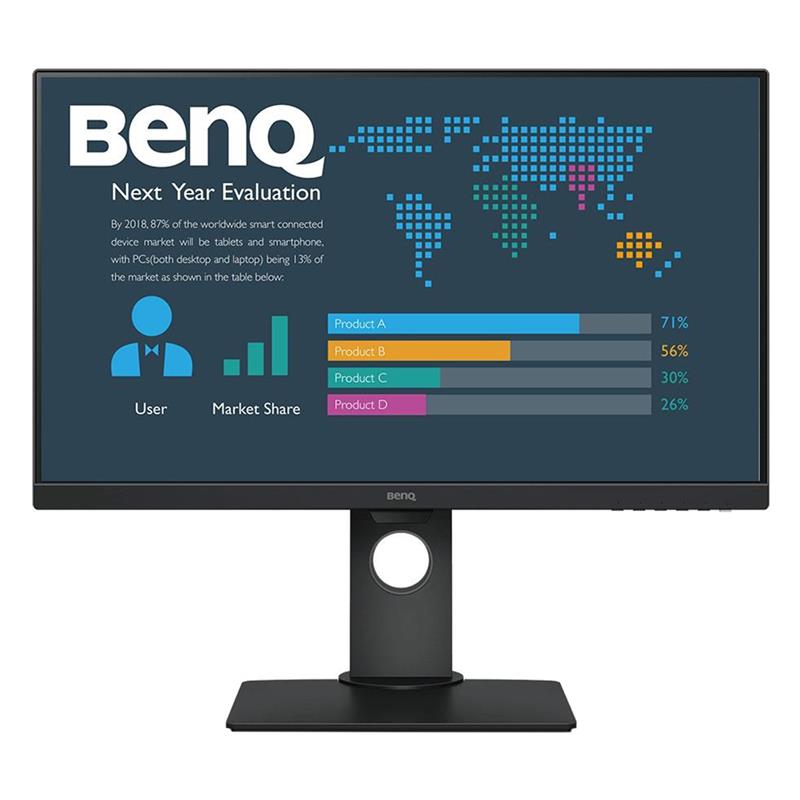 BenQ BL2480T 23.8' IPS 1920X1080 HDMI/DP/D-SUB 0 BLACK