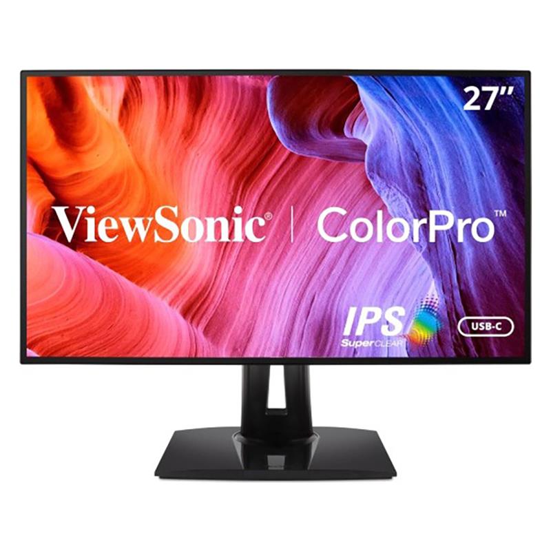 ViewSonic 27" sRGB Color Accurate with USB-C,2560 x 1440 Resolution.