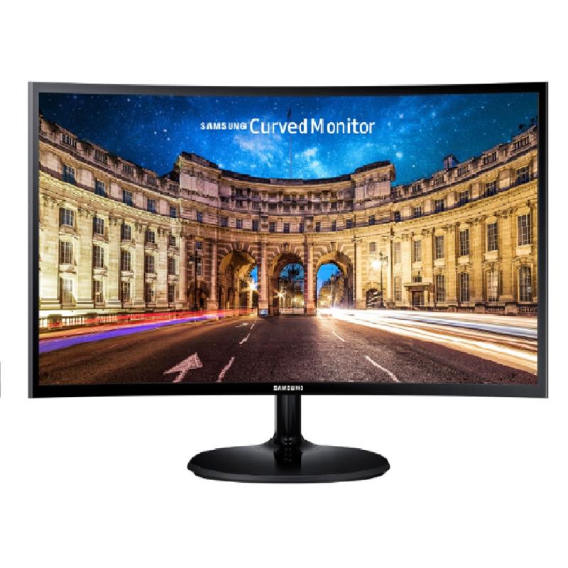 Samsung 23.5" Widescreen Curved Monitor VA FHD LC24F390F FreeSync(Open Box)