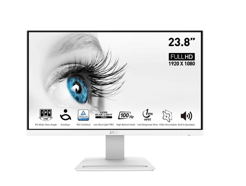 MSI 23.8" FHD 1920x1080 IPS 100Hz 1ms (MPRT) Office Monitor(Open Box)