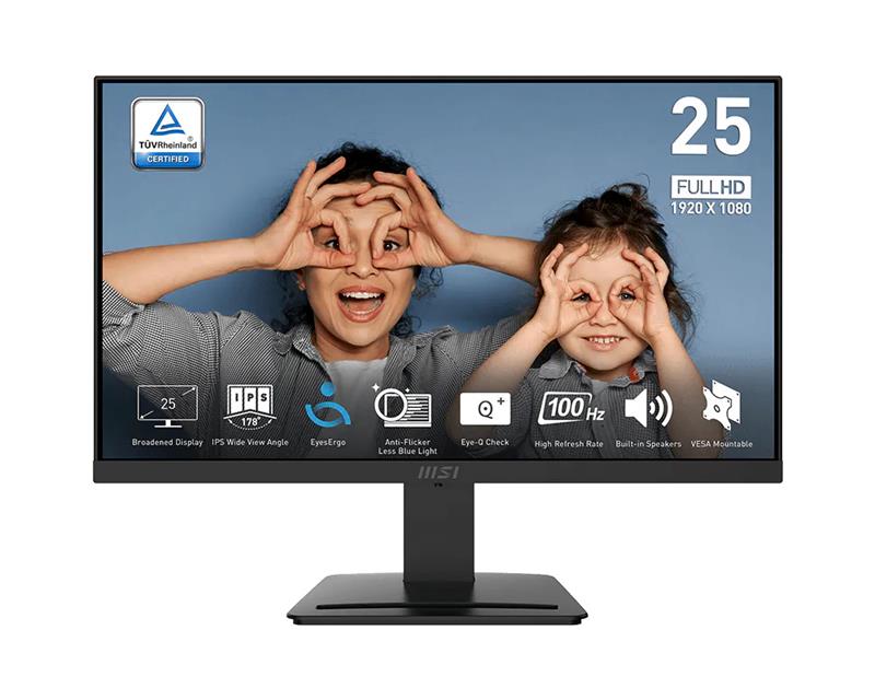 MSI PRO 24.5" 1920 x 1080 FHD IPS 100Hz Monitor(Open Box)