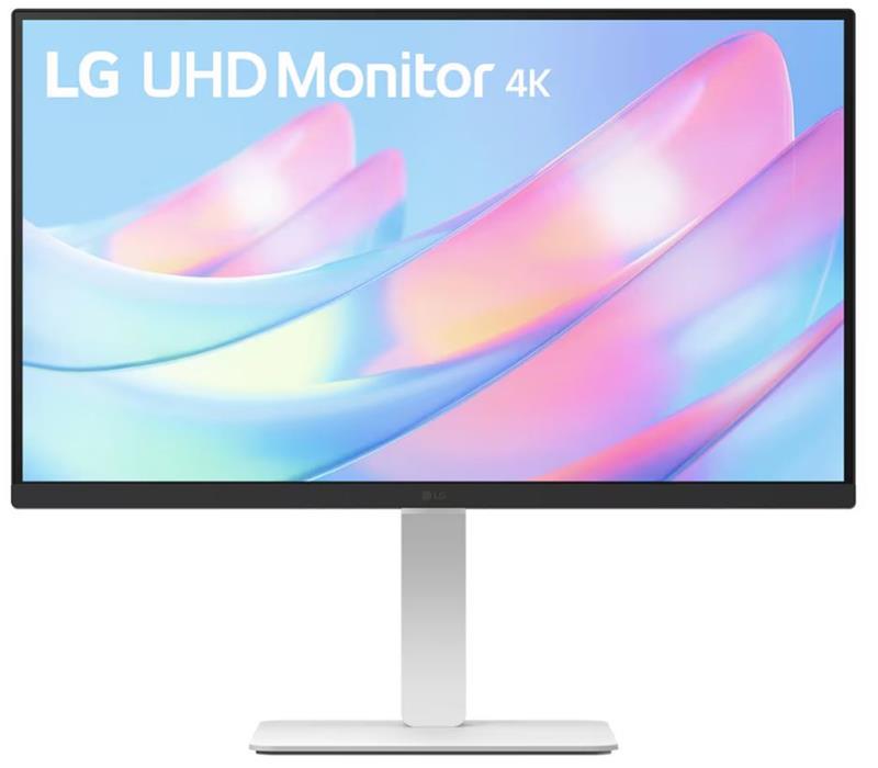 LG 27" 4K 3840x2160 IPS 60Hz 5ms (GtG) White Monitor