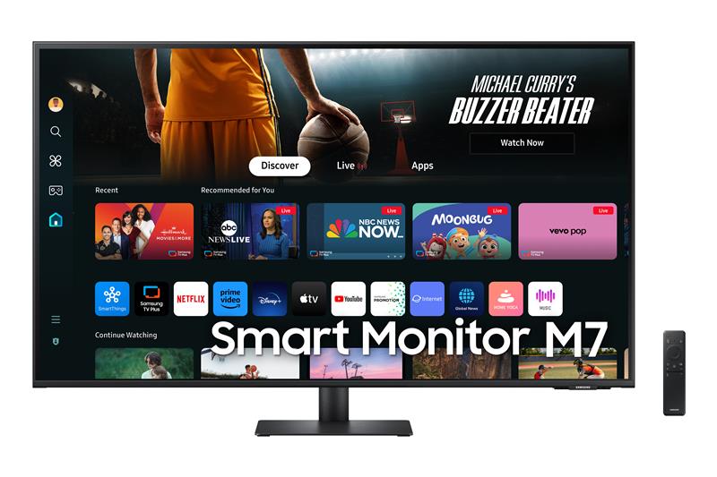 Samsung M7 43" 4K 3840x2160 VA 60Hz 4ms (GTG) Smart Monitor