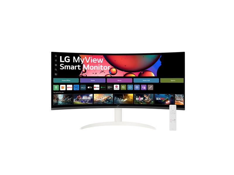 LG 34" WQHD 3440x1440 Curved VA 100Hz 5ms Smart Monitor