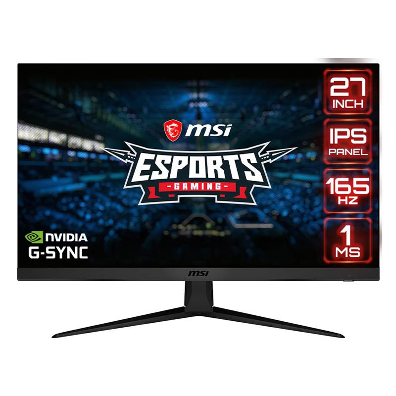 MSI Optix G273 27” 16:9, IPS, G-Sync Compatible, 165Hz, FHD, Monitor(Open Box)