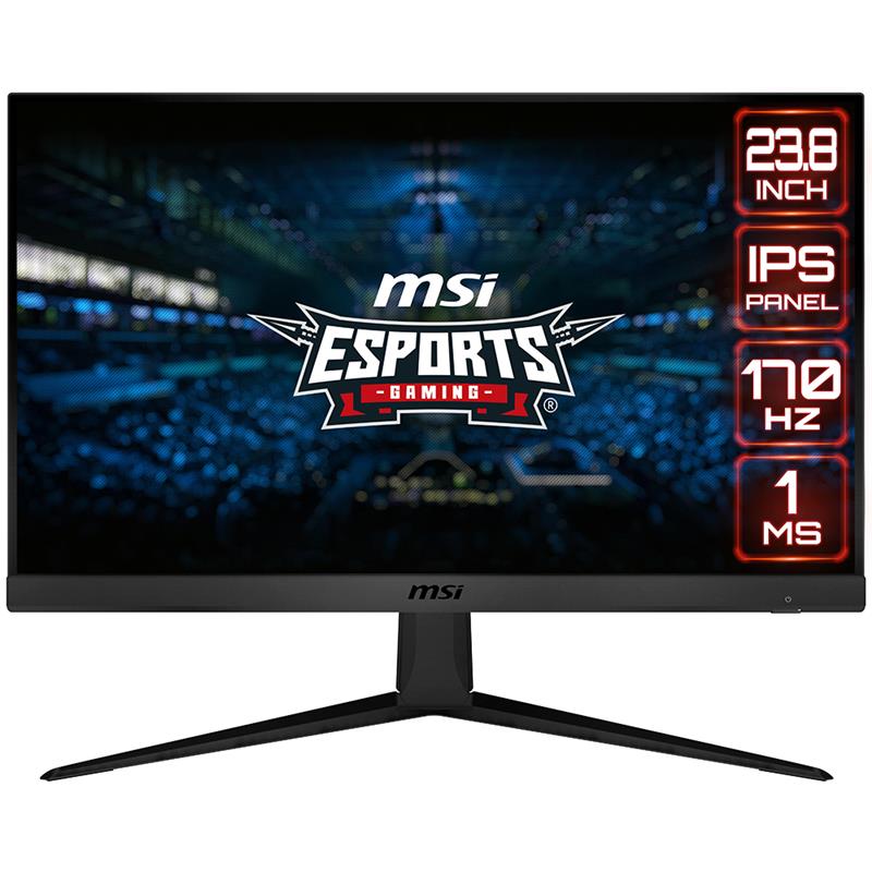 MSI G2412 24" Gaming Monitor, IPS, 170 Hz, 4ms, 1920 x 1080 (FHD)(Open Box)