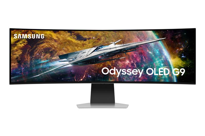 Samsung 49" Odyssey OLED G9 5120 x 1440 240Hz 1800R Curved Monitor(Open Box)