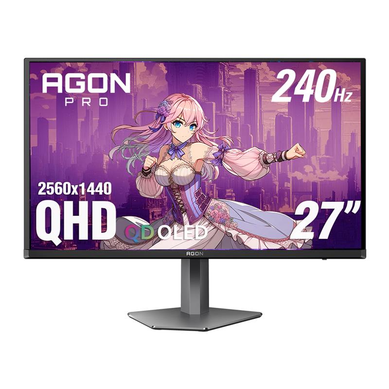 AOC AG276QZD2 26.7" QHD QD-OLED 240Hz 0.03ms (GTG) Gaming Monitor