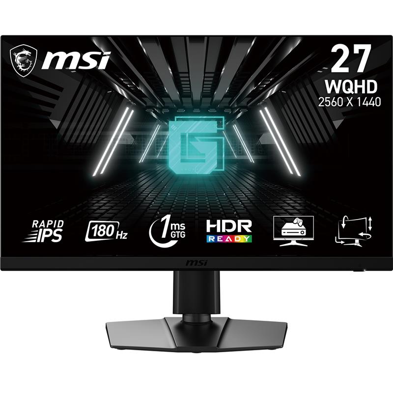 MSI G272QPF E2 27" 16:9 Rapid IPS Monitor 180Hz 1ms QHD Gaming Monitor(Open Box)