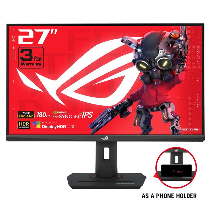 ASUS ROG STRIX 27" WQHD IPS 180Hz 1ms (GTG) Gaming Monitor(Open Box)