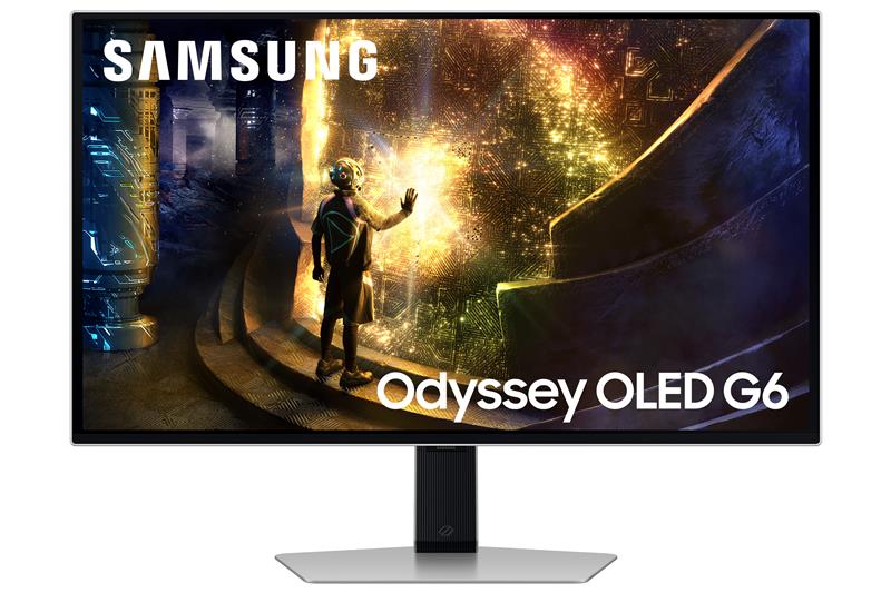 SAMSUNG Odyssey G6 27" 2560 x 1440 OLED 240Hz Gaming Monitor