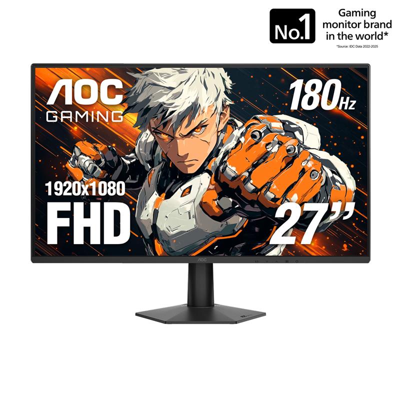 AOC 27 po 1920 x 1080 FHD IPS 180Hz de jeu Moniteur