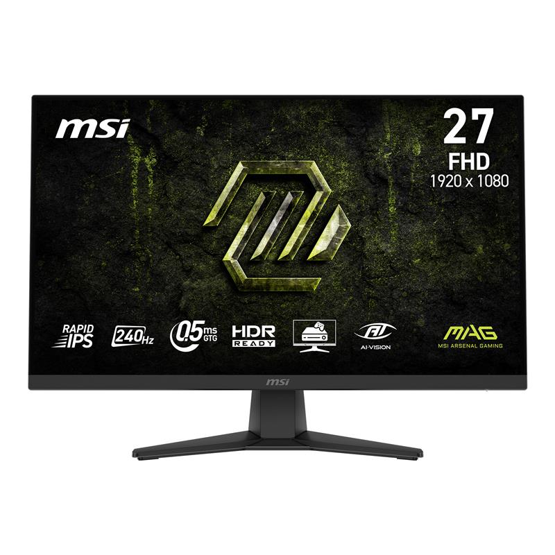 MSI MAG 272F X24 27" FHD 240Hz 0.5ms (GtG) Gaming Monitor(Open Box)