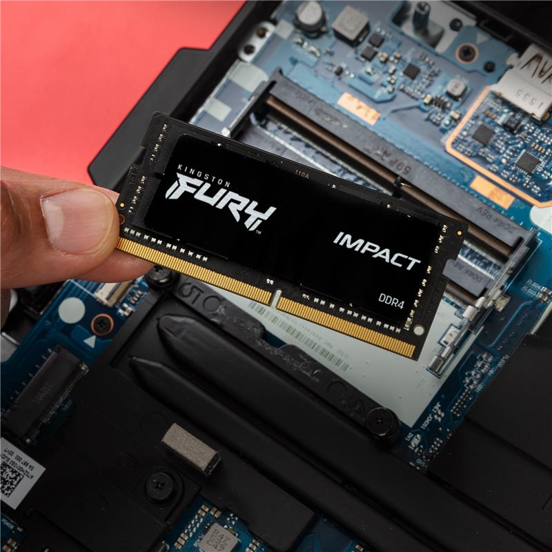 Kingston FURY Impact 16GB (2x8GB) DDR4 3200MHz CL20 1.2V SODIMM