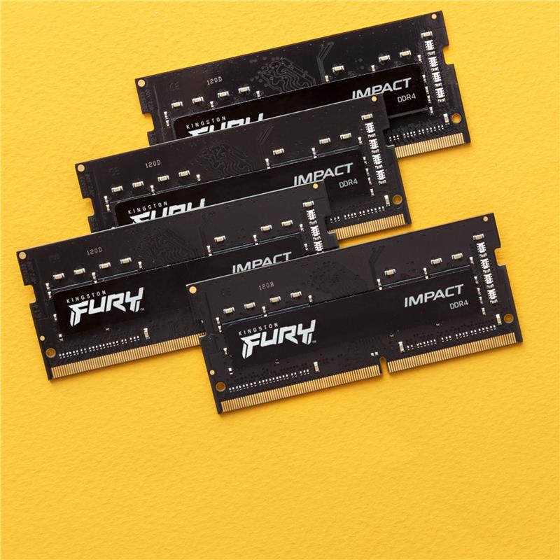 Kingston FURY Impact 8GB (1x8GB) DDR4 3200MHz CL20 1.2V SODIMM