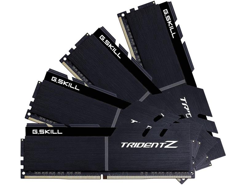 Trident Z 64GB (16GBx4)	  {Speed (MHz)}