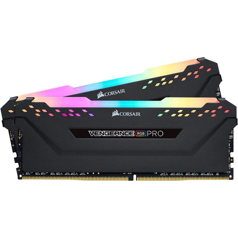 CORSAIR Vengeance RGB Pro 16GB (2x8GB) DDR4 3200MHz CL16 Unbuffered