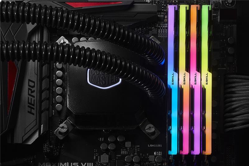 G.SKILL Trident Z RGB (For AMD) 32 GB (4x8GB) DDR4 3200MHz Memory