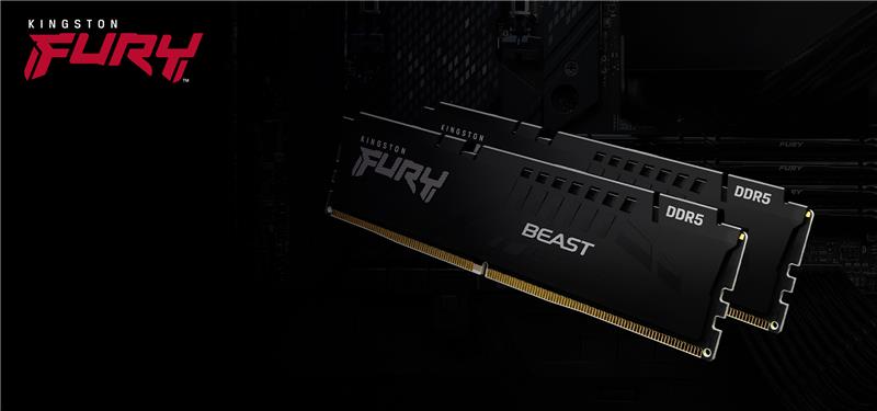 Kingston FURY Beast 16GB (2x8GB) DDR5 5200MHz CL40 UDIMM - Canada