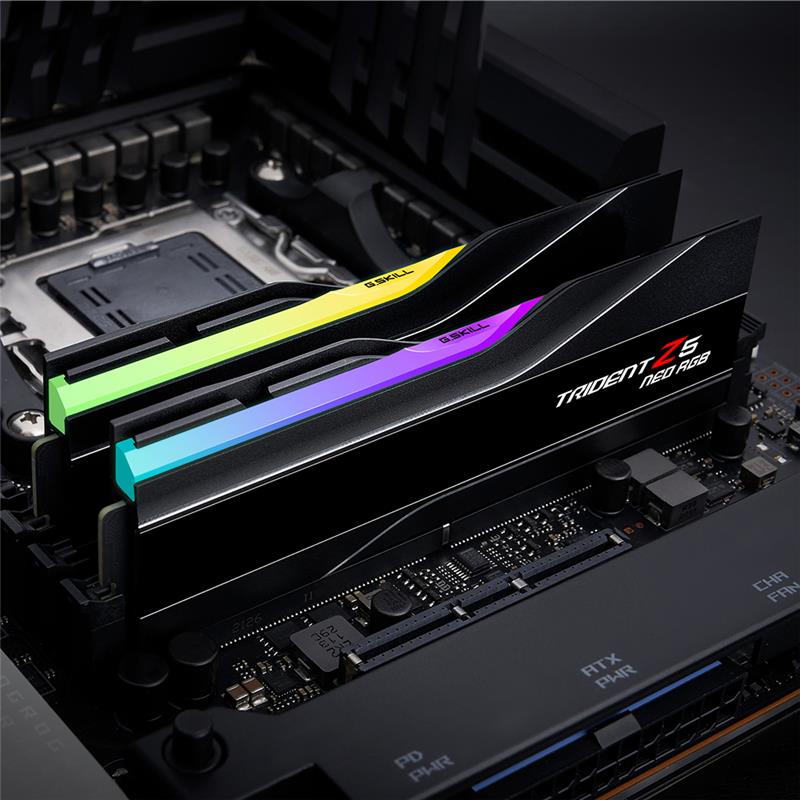 G.SKILL TRIDENT Z5 NEO RGB DDR5 32GB×2 Desktop Memory (U-DIMM/CU-DIMM) - Trident Z5 Neo RGB (DDR5