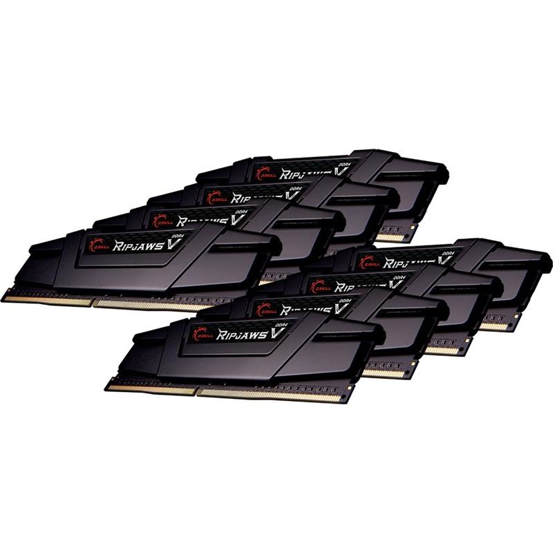 G.SKILL Ripjaws V 256GB (8 x 32GB) DDR4 3600MHz CL16 Desktop Memory (F4-3600C16Q2-256GVK)