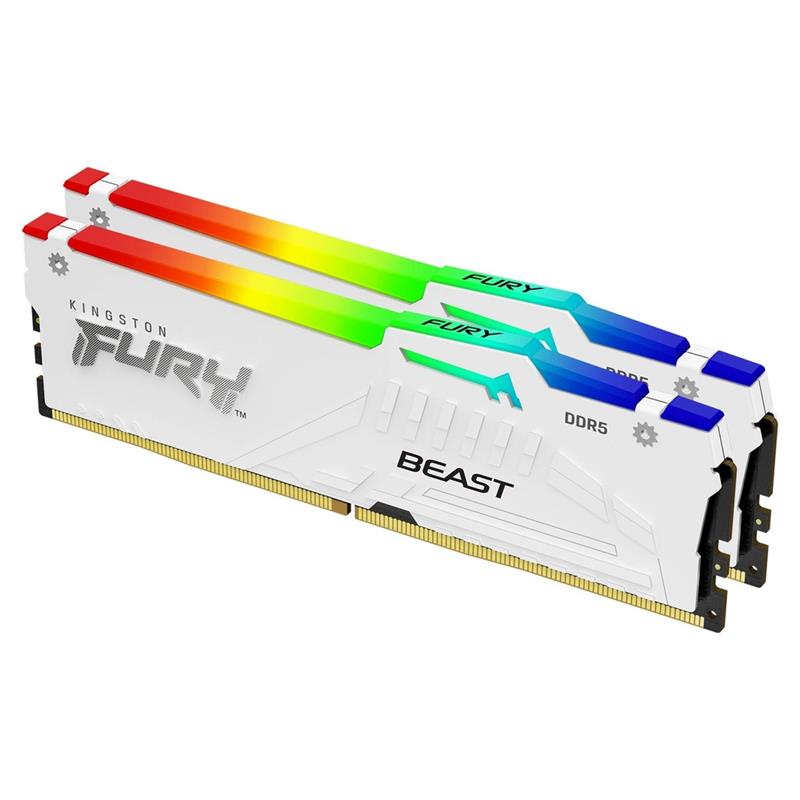 Kingston FURY Beast RGB 32GB (2x16GB) DDR5 5600MHz CL36 UDIMM