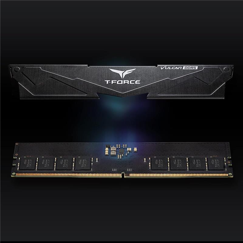 メモリー TEAM T-FORCE VULCAN DDR5 32GB (2x16GB) TEAMGROUP T-Force Vulcan DDR5 32GB (2x16GB) 6000MHz (PC5