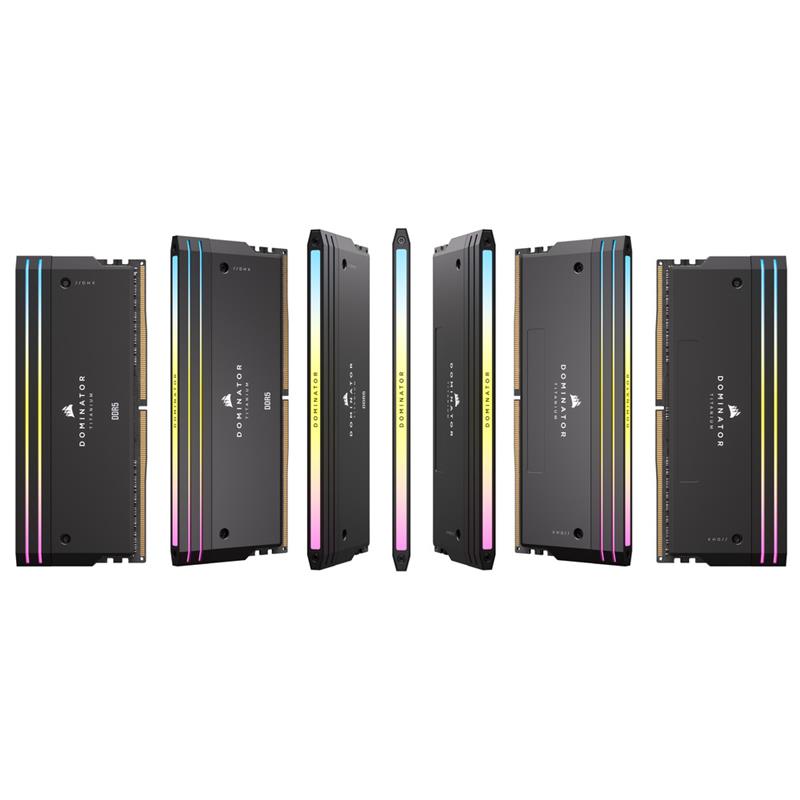 CORSAIR DOMINATOR TITANIUM RGB 32GB (2x16GB) DDR5 6600MHz CL32