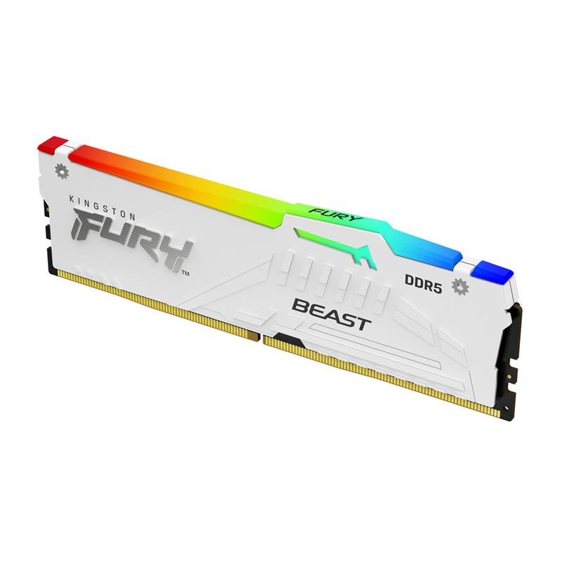 Kingston FURY Beast RGB 32GB (2x16GB) DDR5 6400MHz CL32 UDIMM