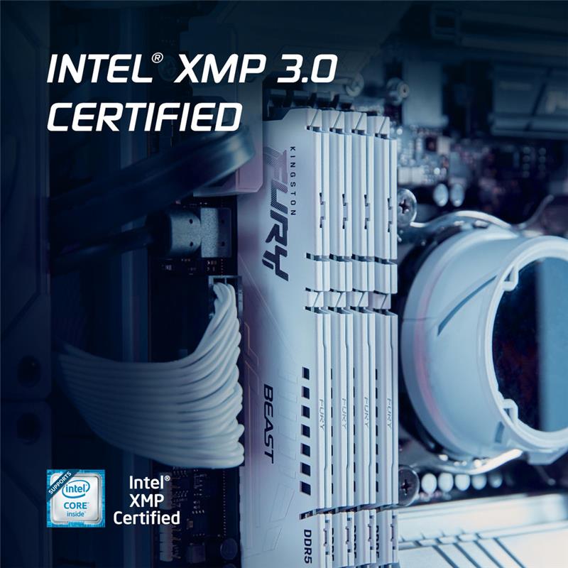 Kingston FURY Beast RGB 32GB (2x16GB) DDR5 6800MHz CL34 UDIMM