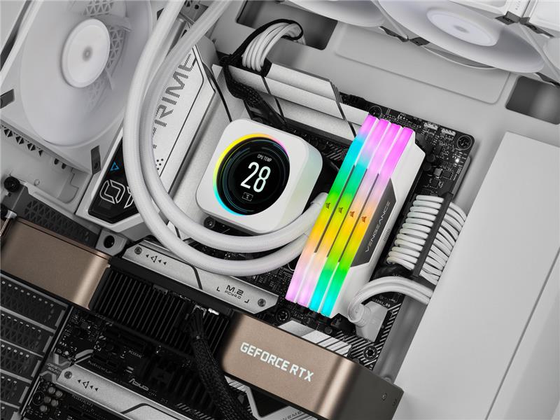 CORSAIR Vengeance RGB 32GB (2x16GB) DDR5 6000MHz CL36 UDIMM
