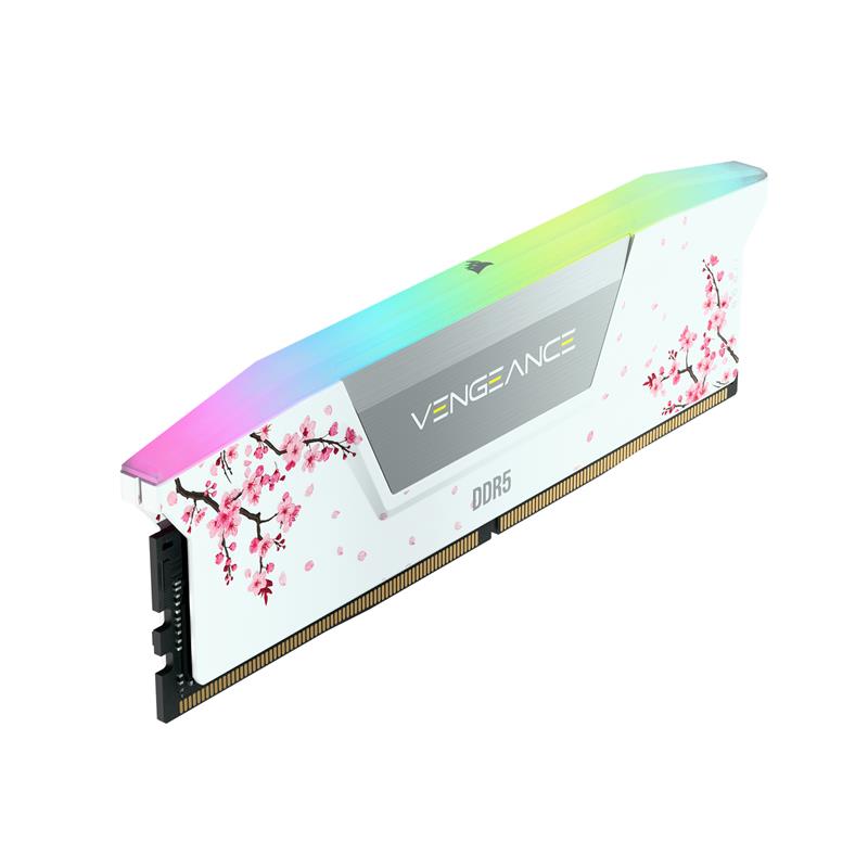 CORSAIR VENGEANCE RGB 32GB (2x16GB) DDR5 6000MHz CL30 UDIMM