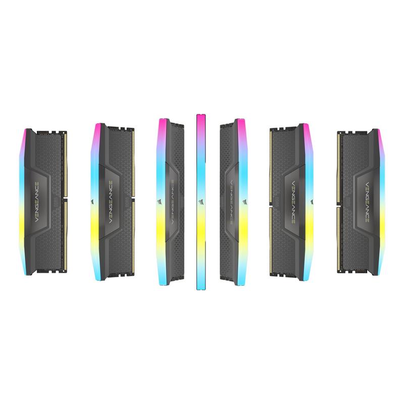 CORSAIR VENGEANCE RGB 96GB (2x48GB) DDR5 6000MHz CL36 UDIMM