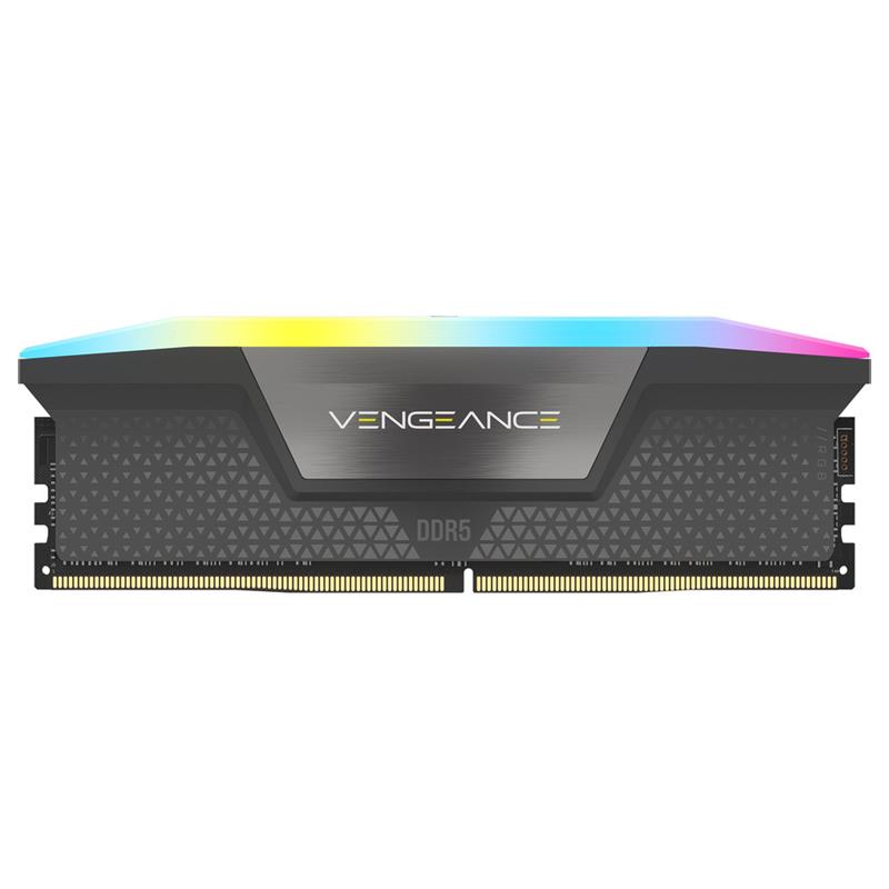 CORSAIR VENGEANCE RGB 32 Go (2x16 Go) DDR5 6000 MHz CL38 UDIMM