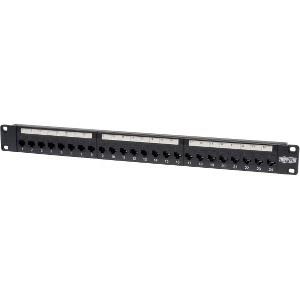 TRIPPLITE 24-Port Cat6 Feed Through Patch Panel (N254-024)