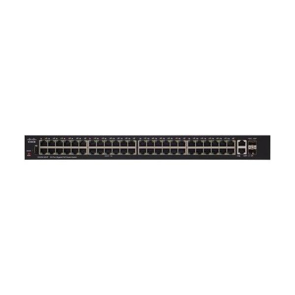 Cisco SG250-50P 50-Port Gigabit PoE Smart Switch (SG250-50P-K9-NA)