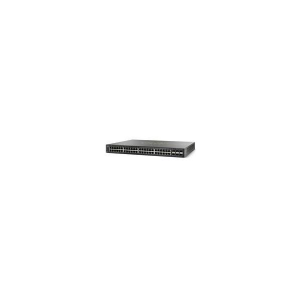 Cisco SG250X-48 48-Port Gigabit with 4-Port 10-Gigabit Smart Switch (SG250X-48-K9-NA)